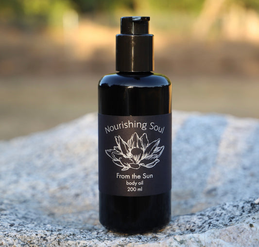 From the Sun body oil